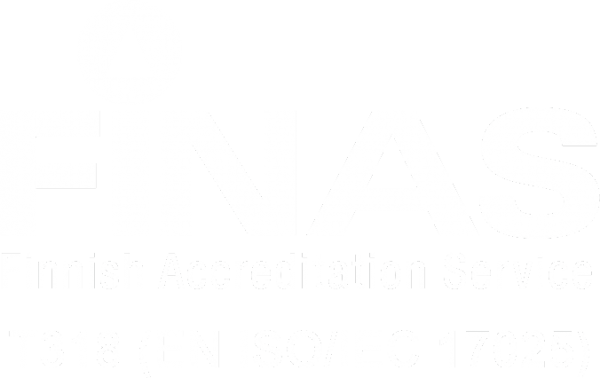 bestLab on FINAS–akkreditointipalvelun akkreditoima testauslaboratorio T318, akkreditointivaatimus SFS-EN ISO/IEC 17025:2005.